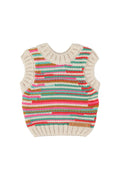 gilet multicolor