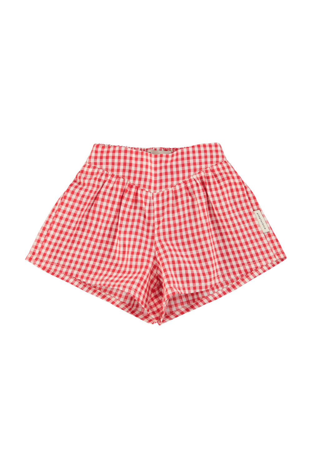 short check rosso