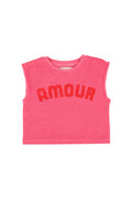 t-shirt spugna amour