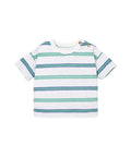 t-shirt riga verde blue
