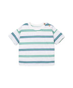 t-shirt riga verde blue