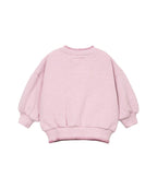 felpa rosa girocollo