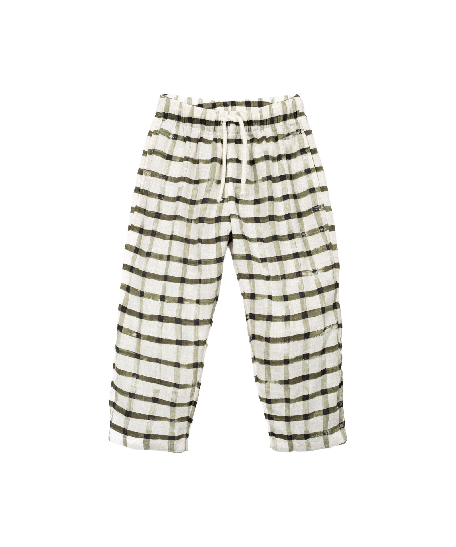 pantalone lungo check