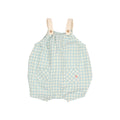 pagliaccetto gingham acqua