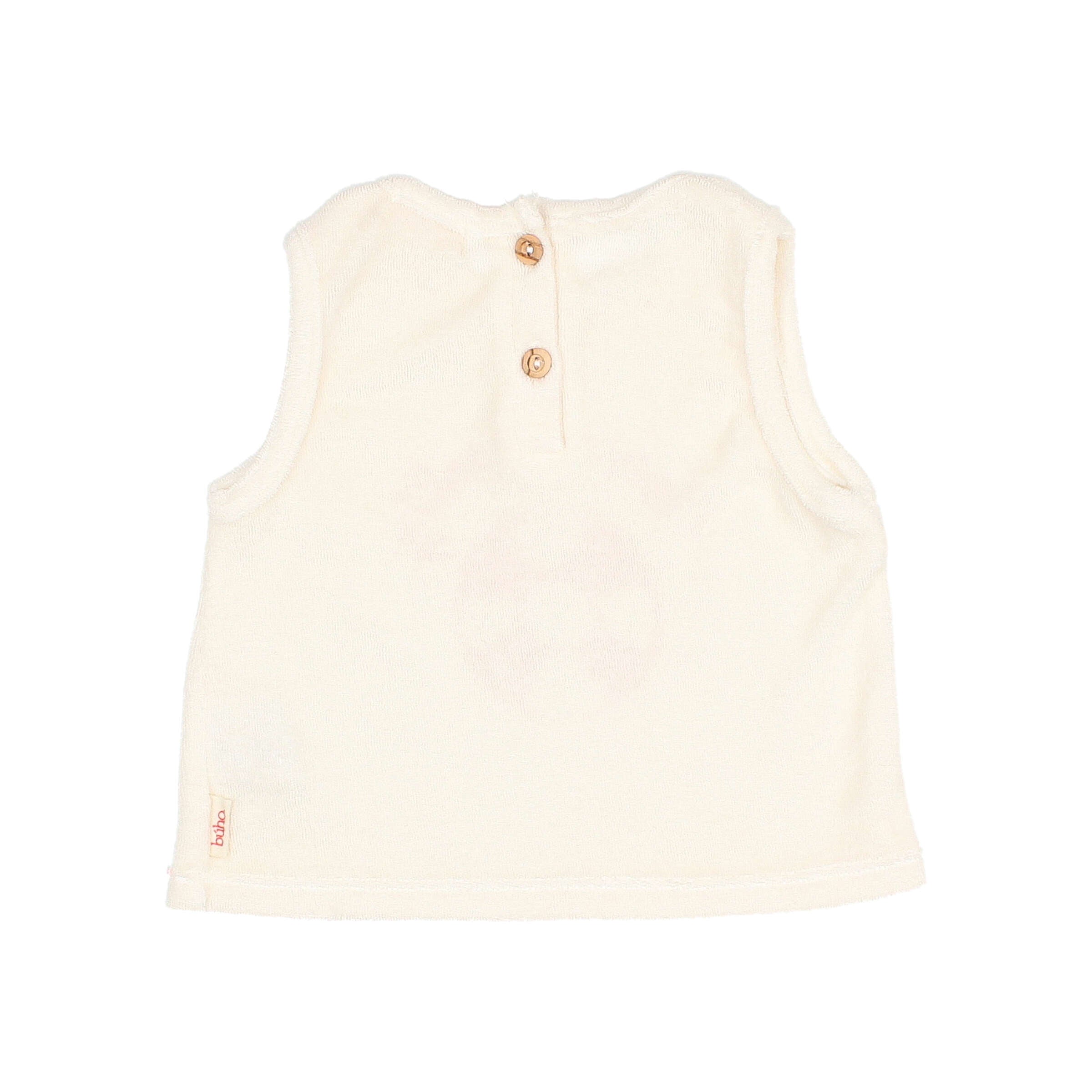 canotta spugna panna