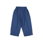pantalone mussola blu