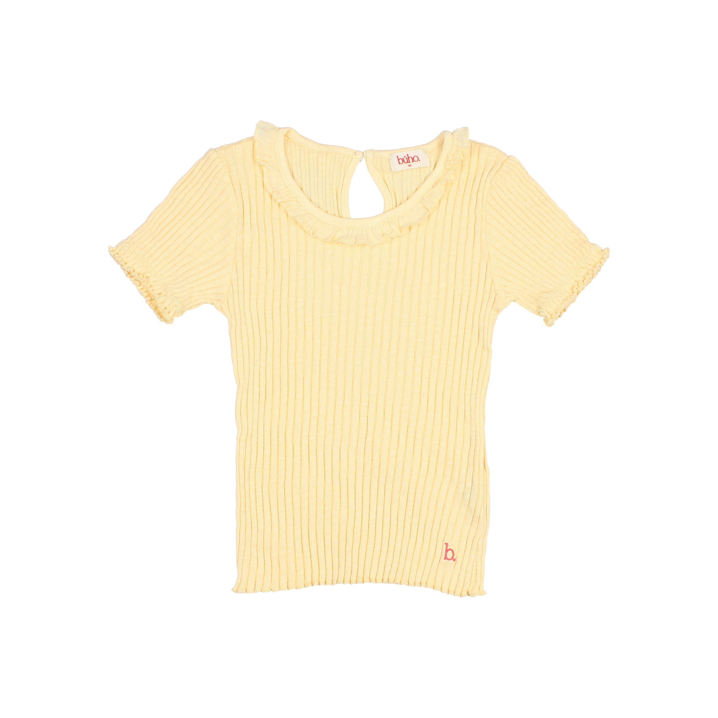 canotta costina gialla