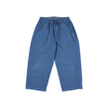 pantalone tela blu