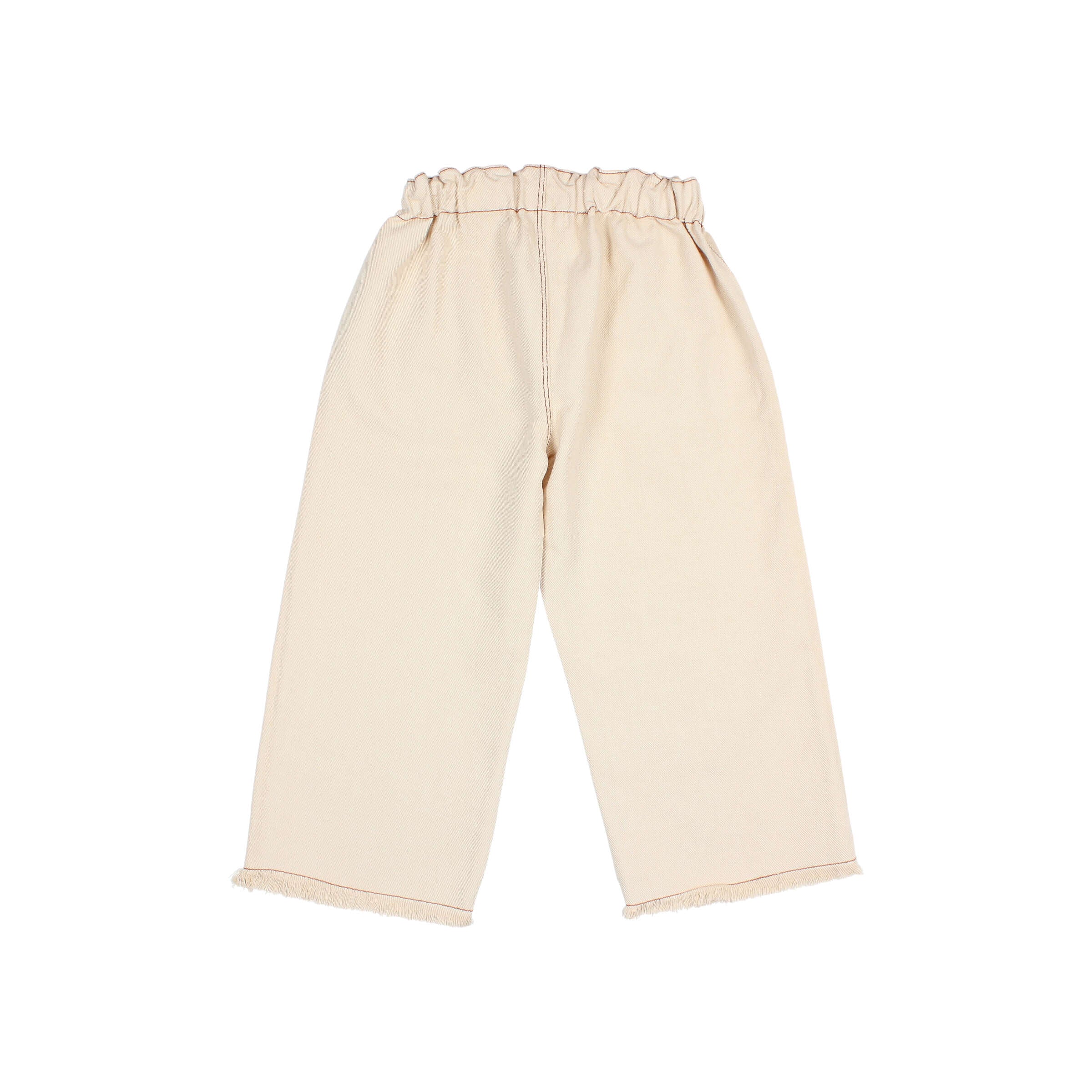 pantalone denim naturale