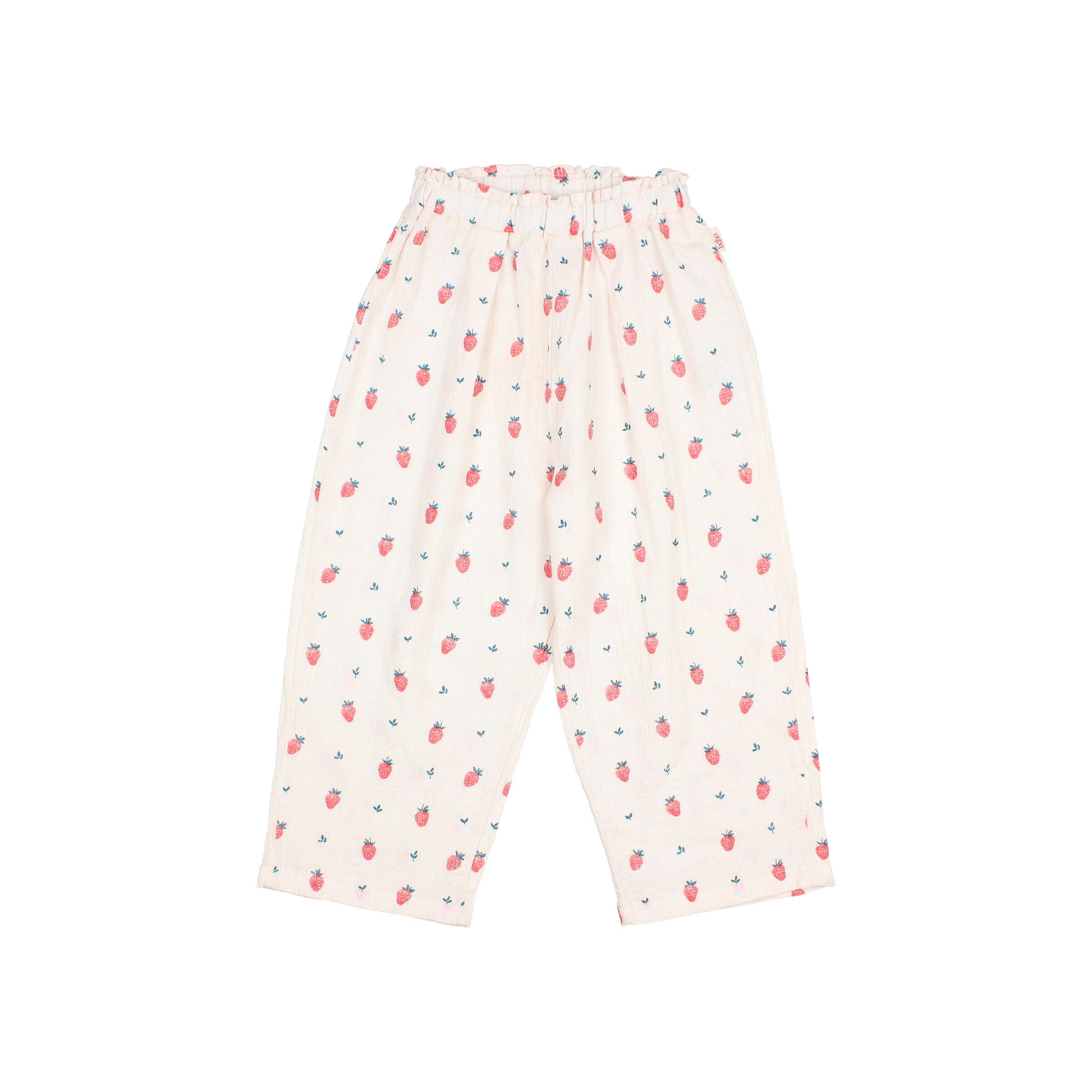 pantalone mussola fragole