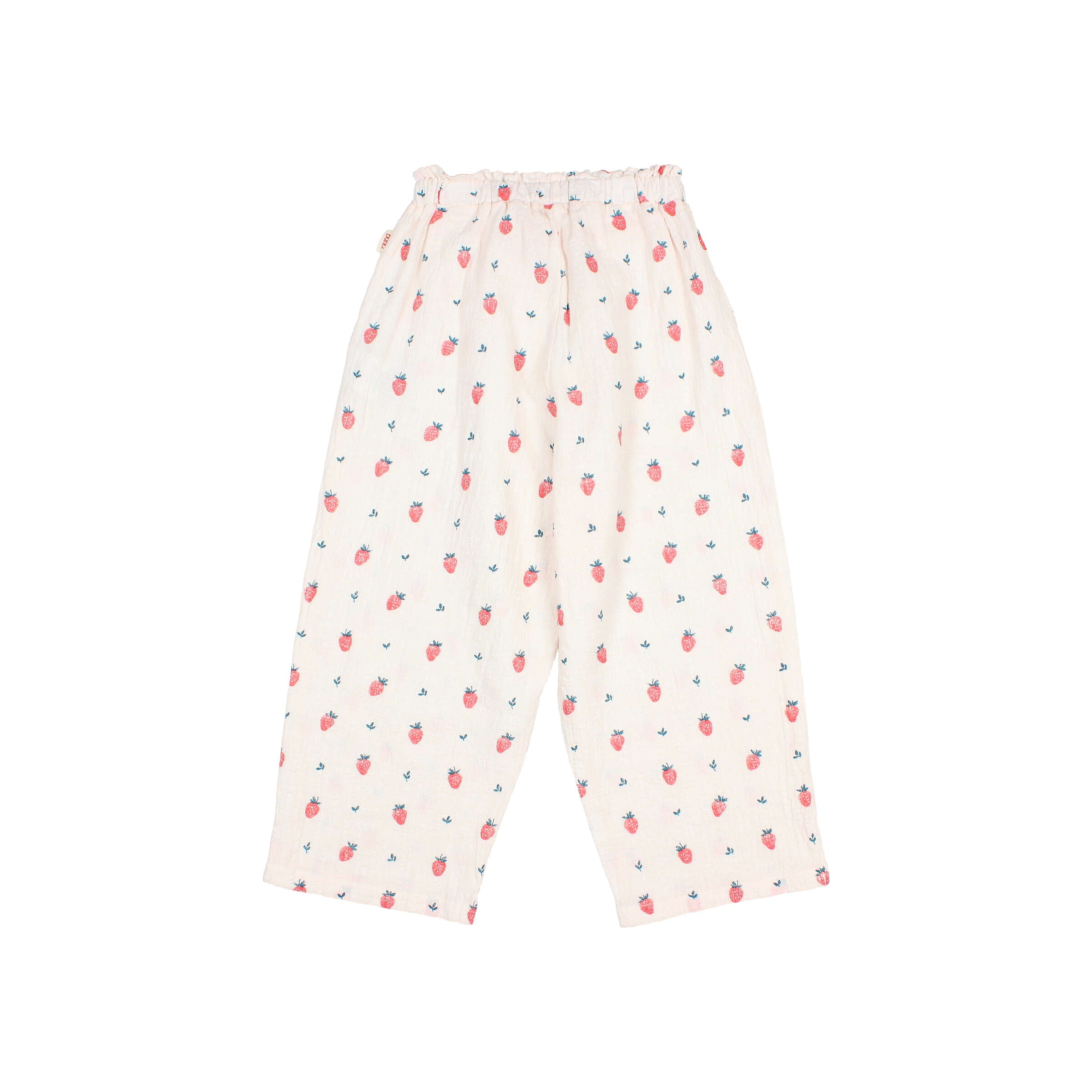 pantalone mussola fragole