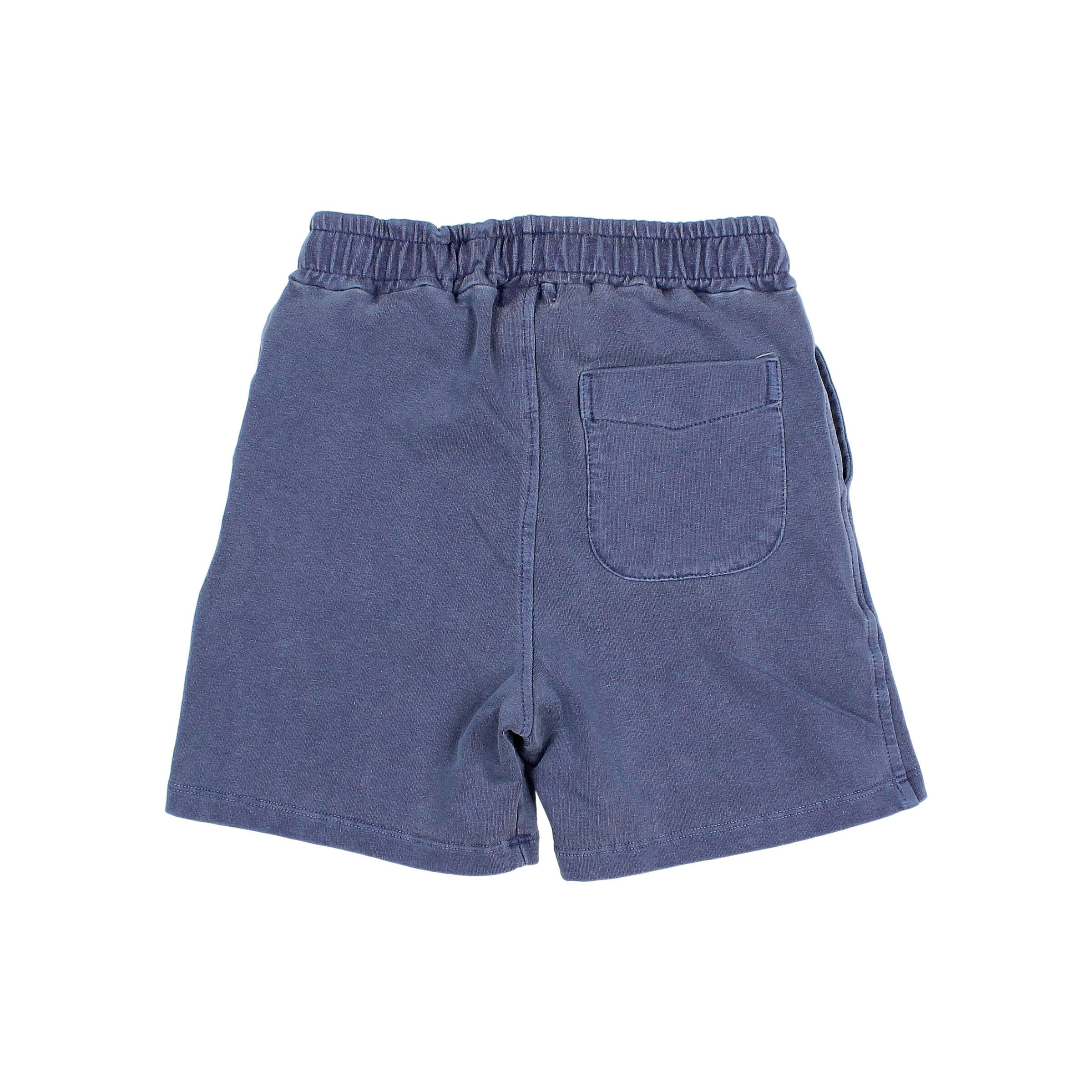 short in felpa blu