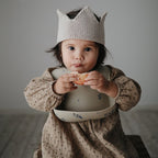 bavaglino silicone lilac flowers