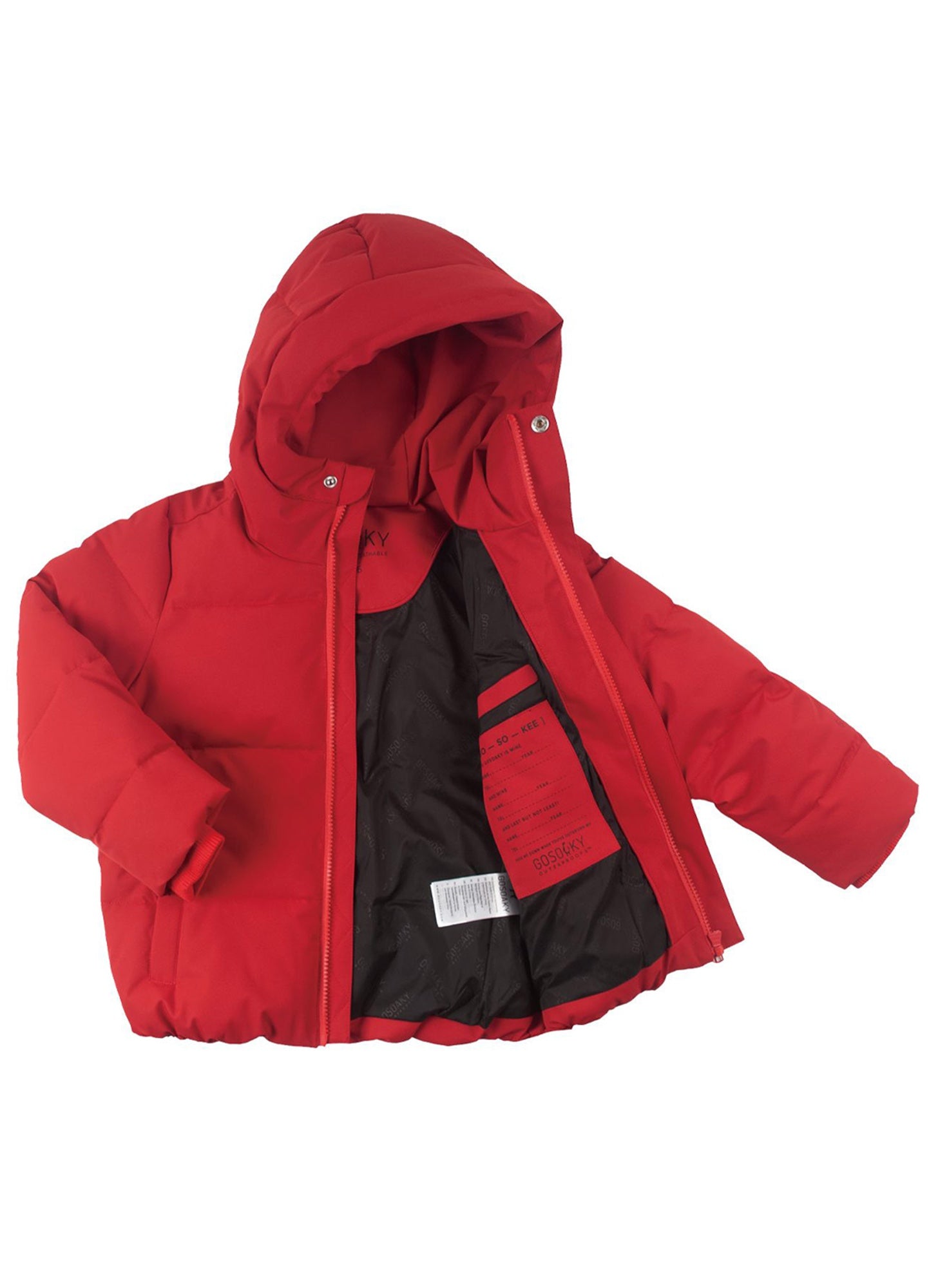 giacca dragon eye rossa