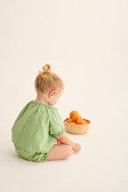 culotte riga verde mela