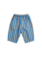 pantalone tela rigato