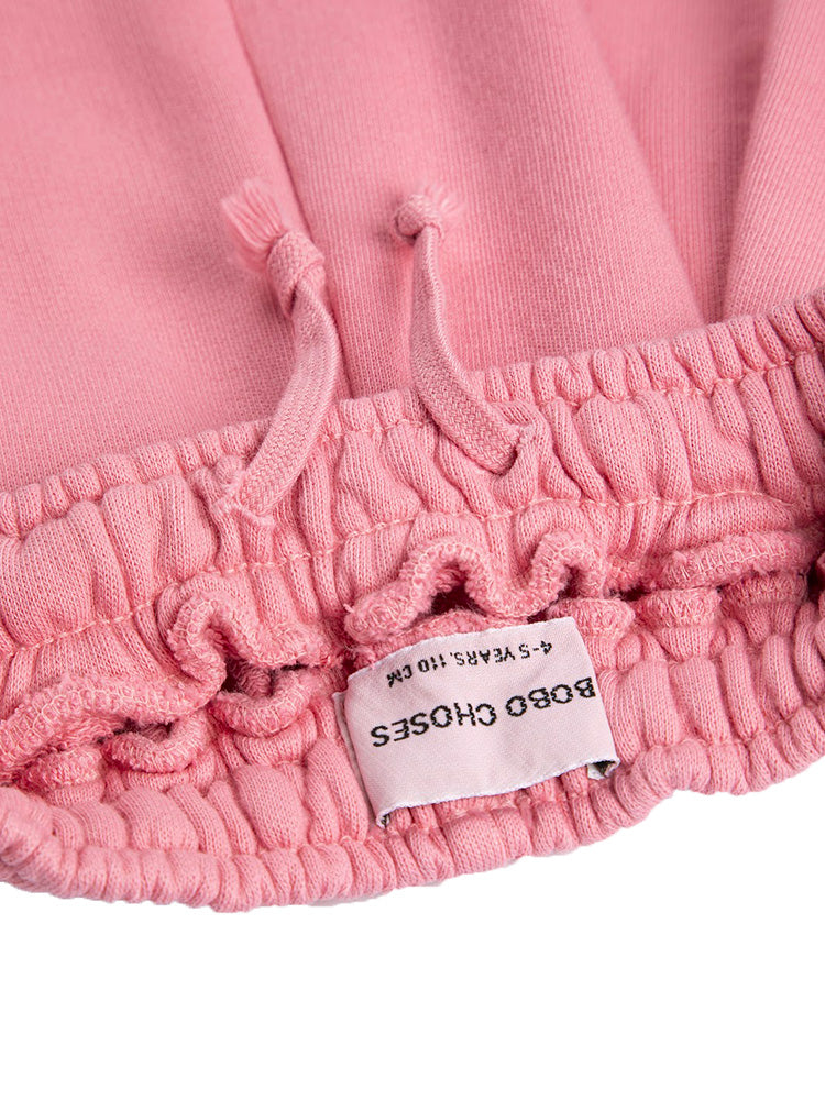 pantalone felpa rosa