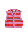 gilet fragola cotone