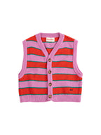 gilet fragola cotone