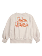 felpa bobo choses scritta sul retro