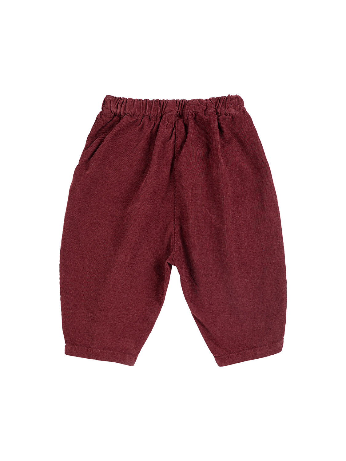 pantalone velluto vinaccia baby