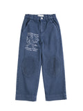 pantalone gabardine toppe