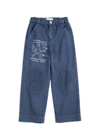 pantalone gabardine toppe