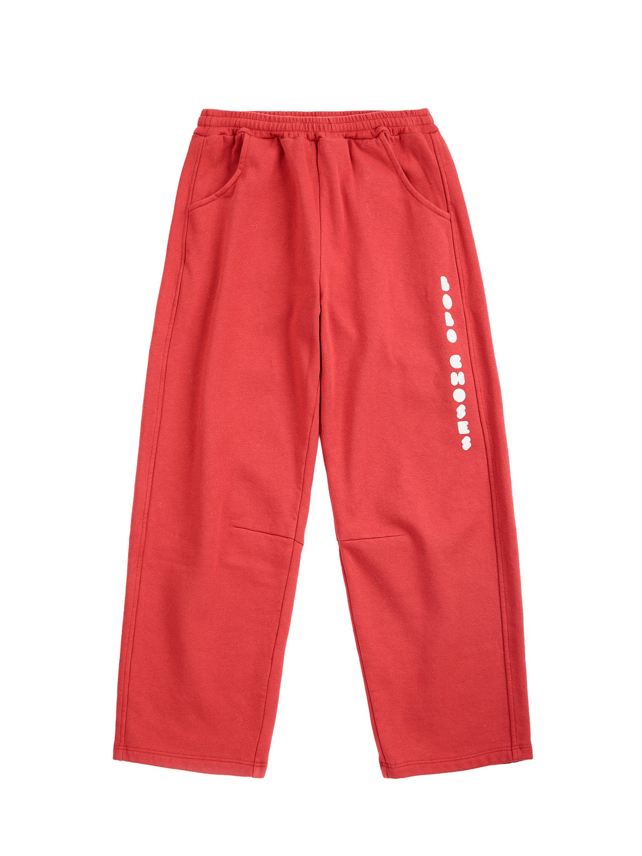 pantalone tuta rosso