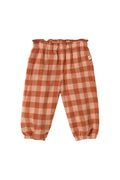 pantalone check ruggine bimba
