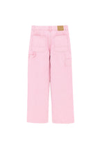 jeans riga zucchero filato