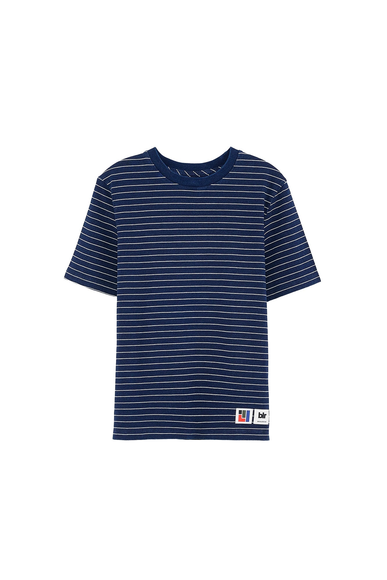 t-shirt riga blu