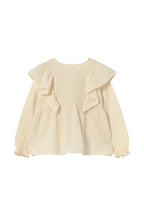 blusa in mussola ivory
