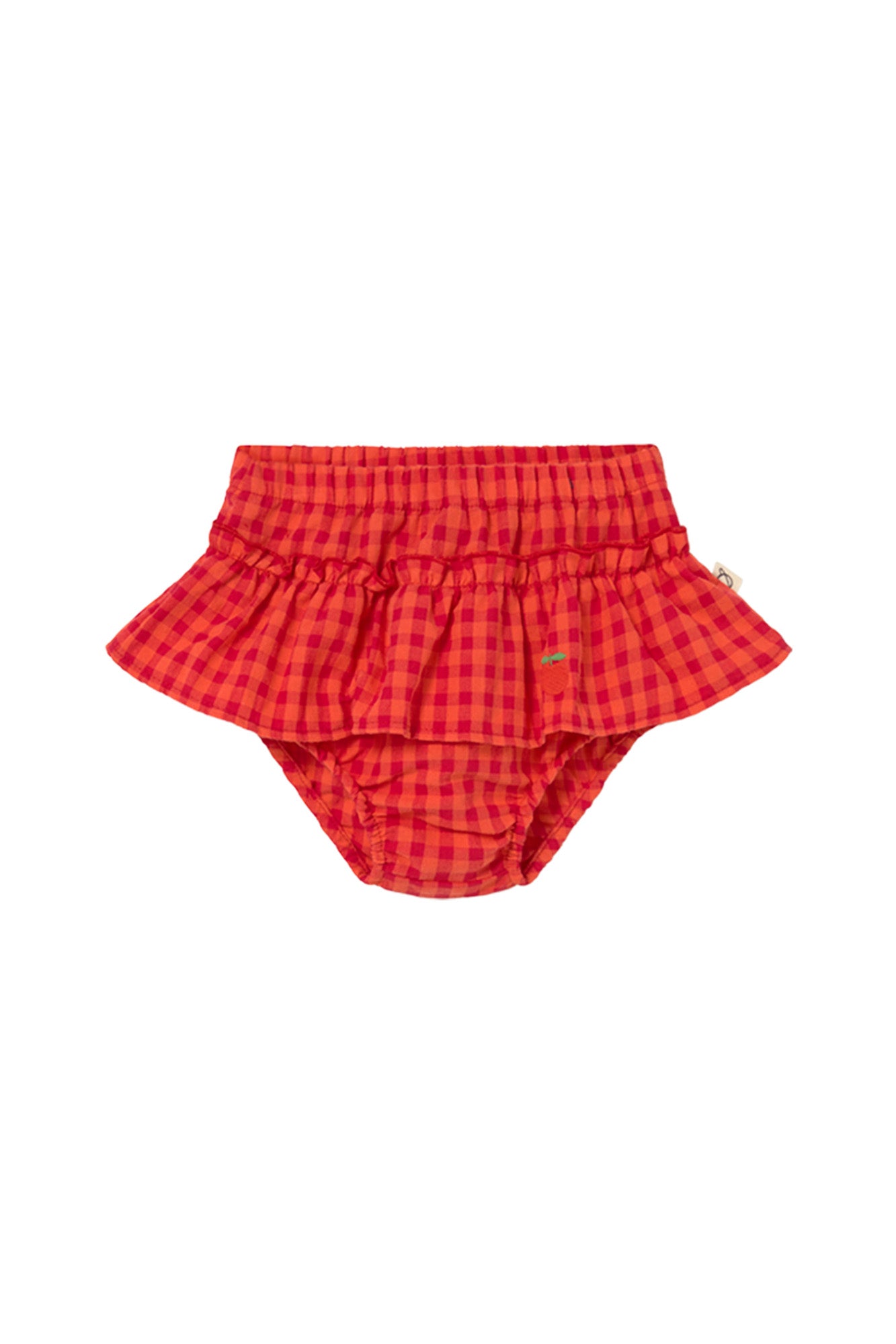 completo gingham top e culotte