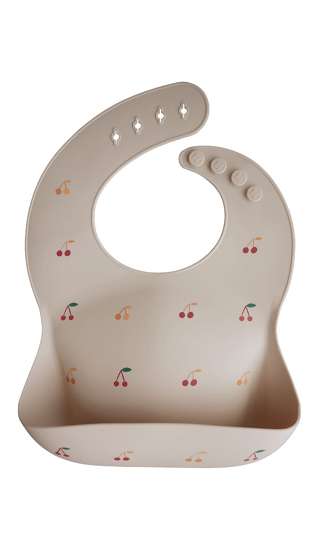 bavaglino silicone ciliegie