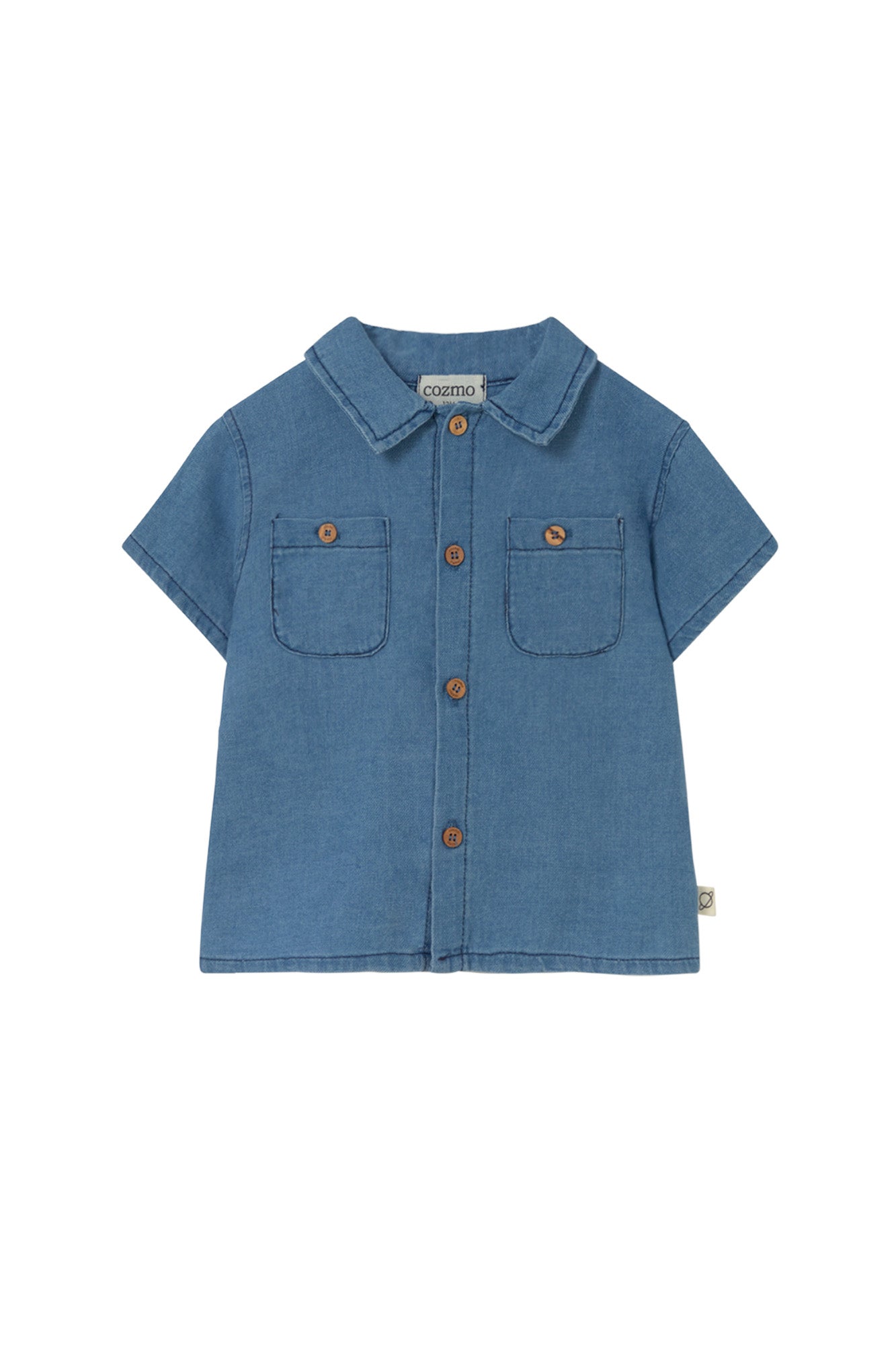 camicia in mussola denim