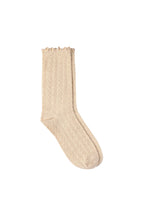 calza frill ricamo