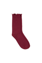 calza frill ricamo