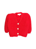cardigan misto lana e cotone