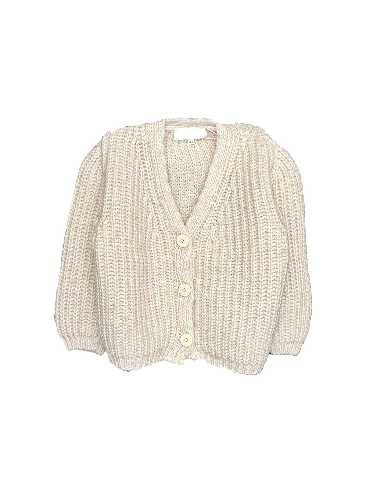 cardigan misto lana e cotone
