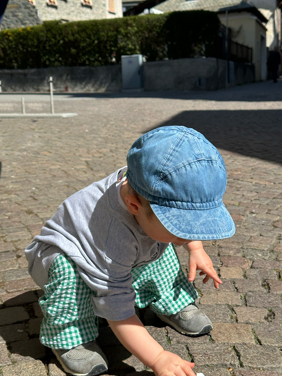 cappello baseball jeans