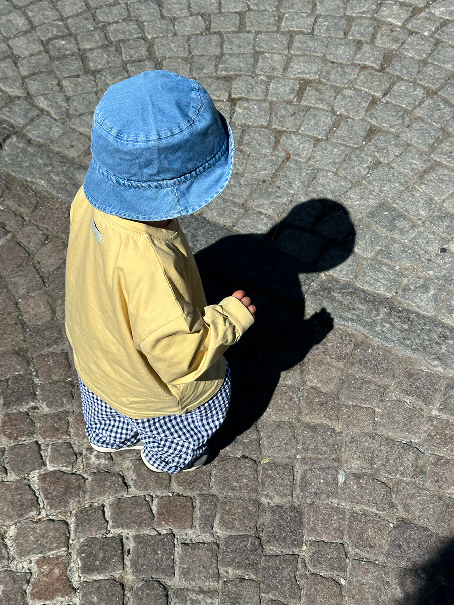 cappello pescatora jeans