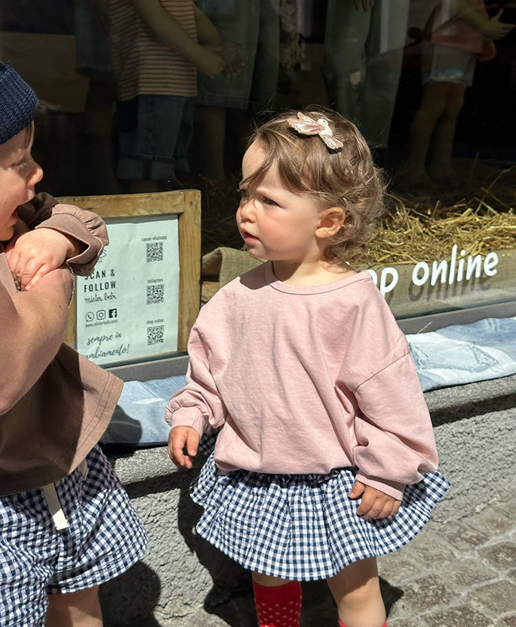 gonna culotte gingham