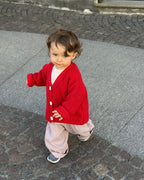 cardigan unisex in cotone