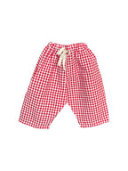 pantalone gingham