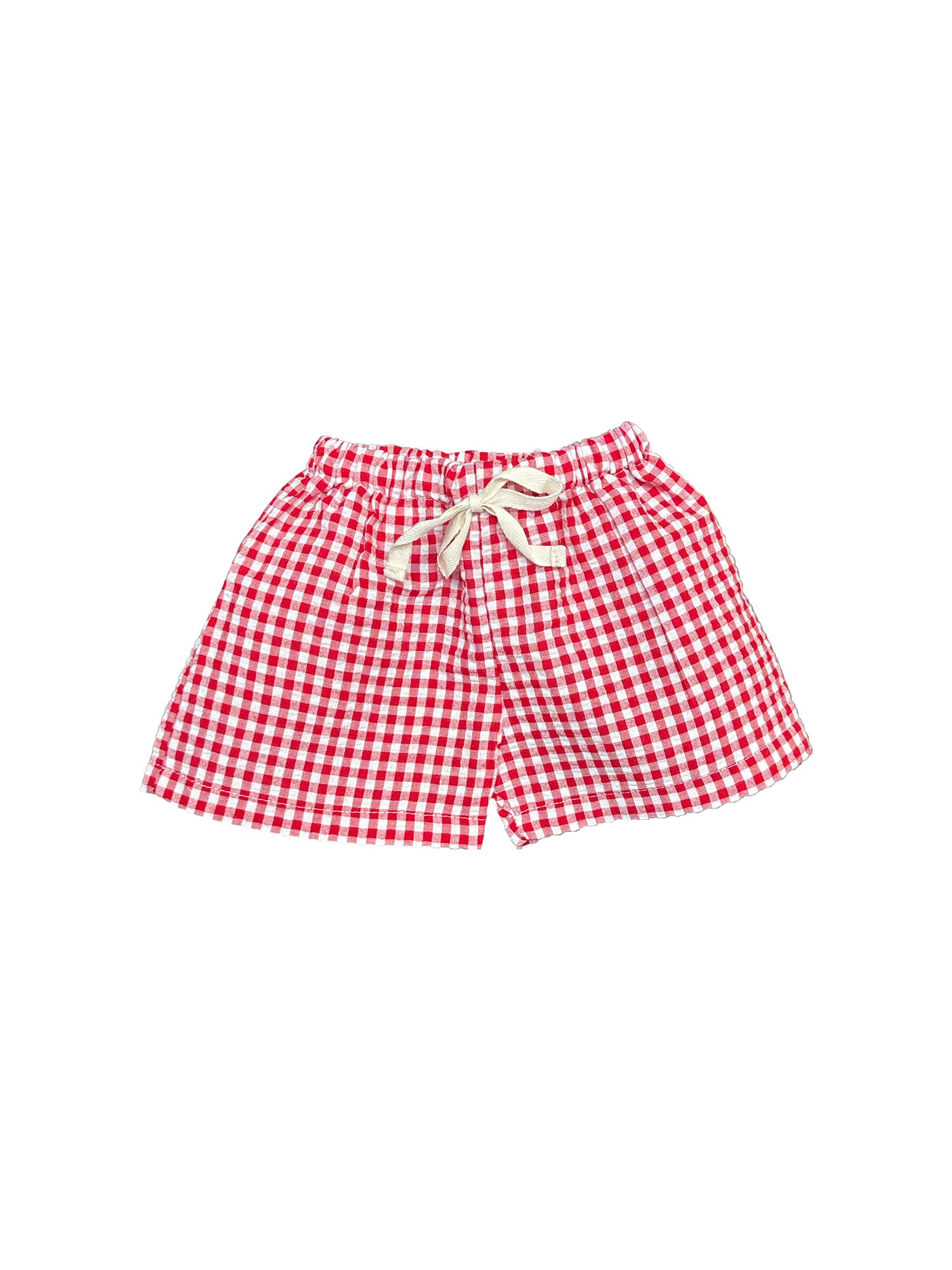 short gingham