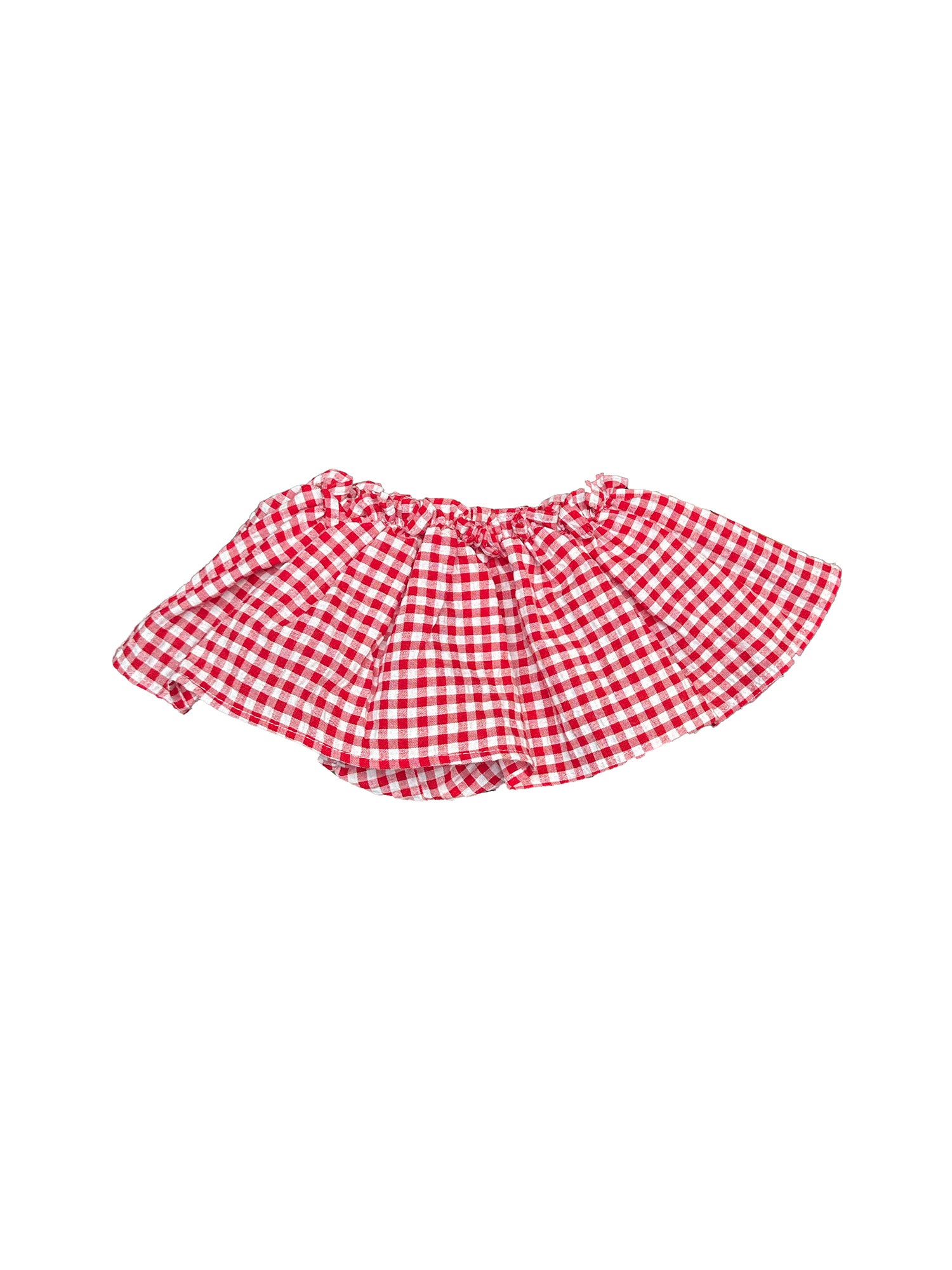 gonna culotte gingham