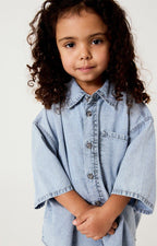 camicia tela jeans leggera