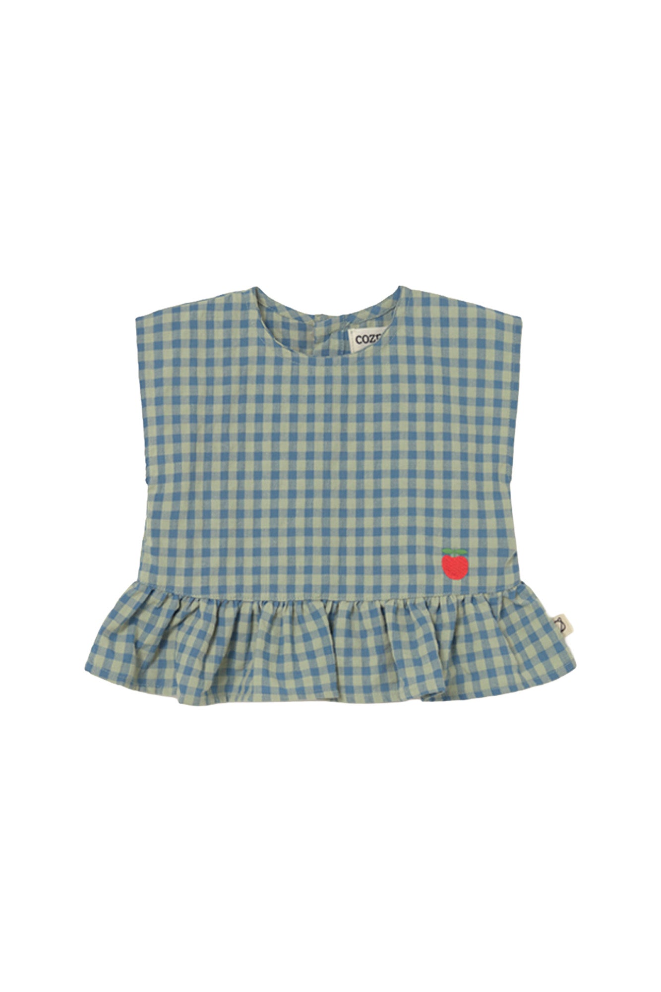 completo gingham top e culotte