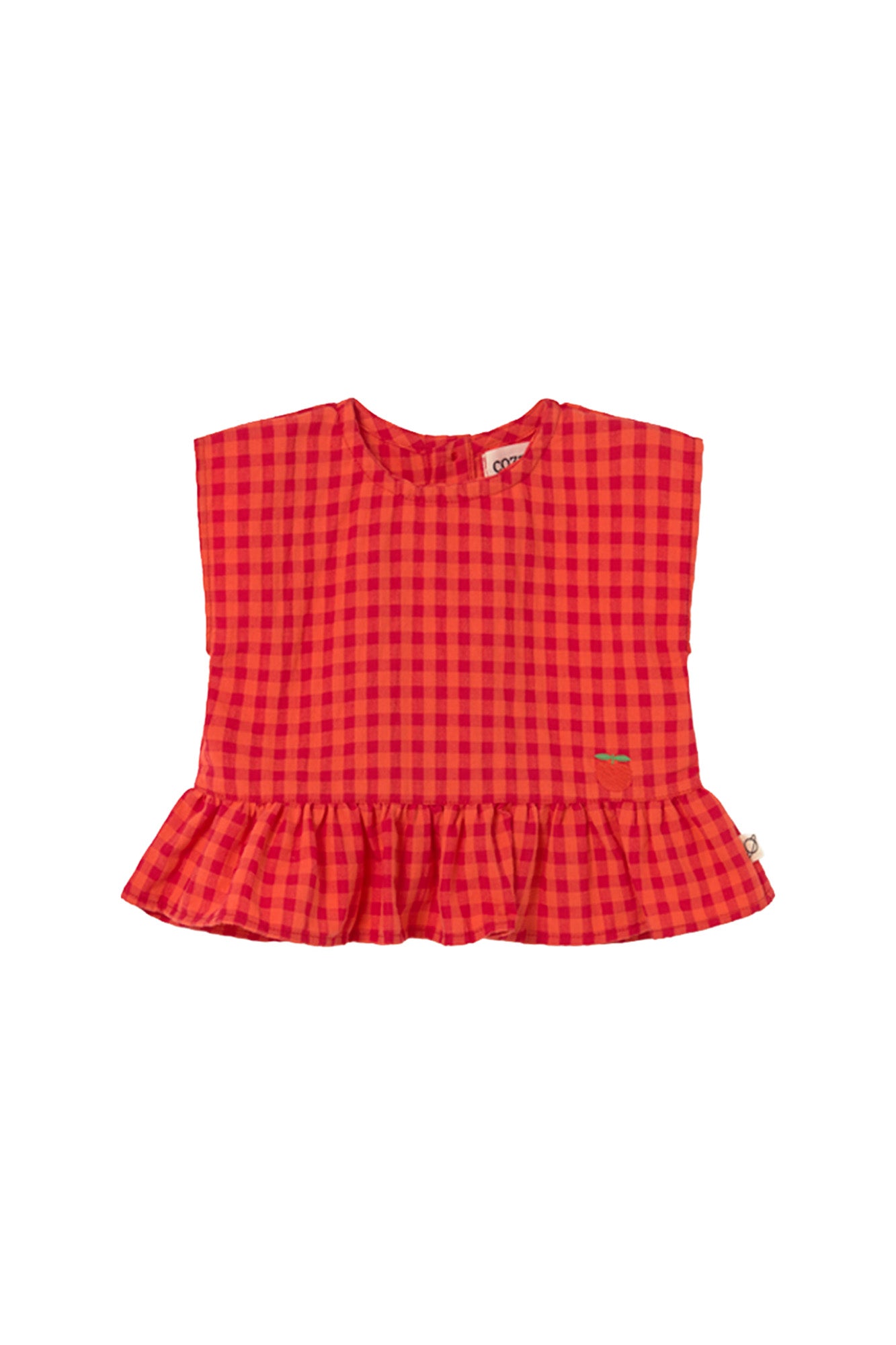 completo gingham top e culotte