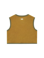 gilet fleece cotone
